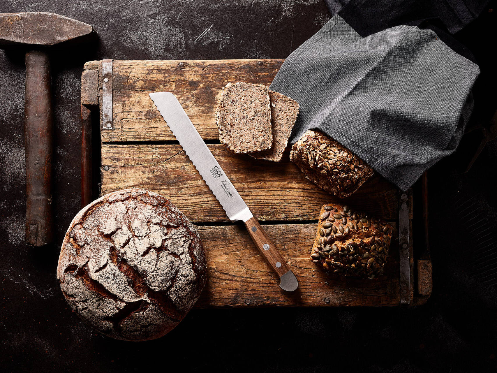 Messer Solingen, Güde Messer, Kochmesser Solingen, Messerset, wetzstahl, solinger messer