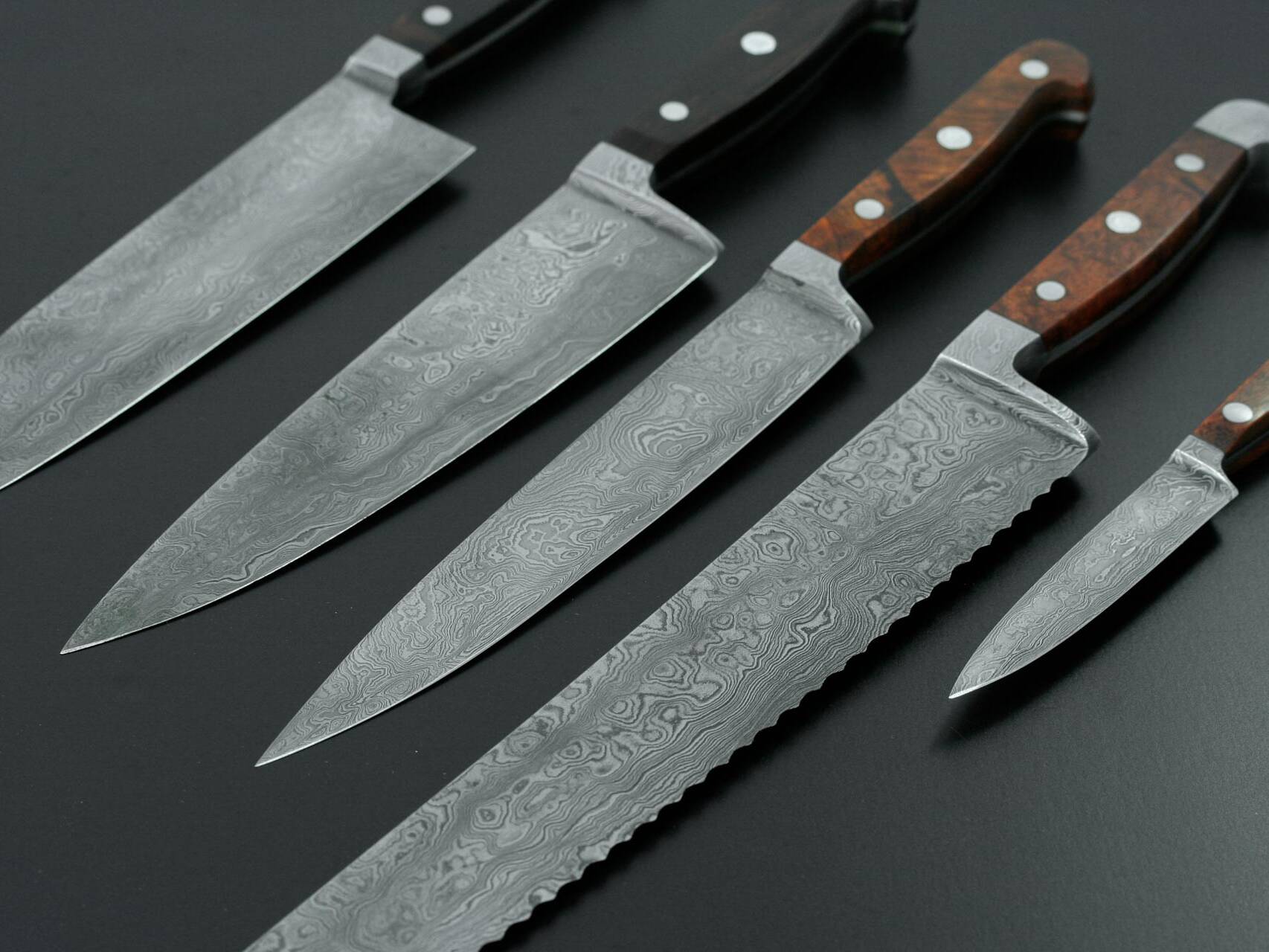 Messer Solingen, Güde Messer, Kochmesser Solingen, Messerset, wetzstahl, solinger messer Brotmesser Damaststahl